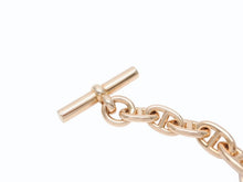 Load image into Gallery viewer, 新品同様 HERMES エルメス シェーヌダンクルPM ブレスレット フランス製 19コマ イエローゴールド 18k 58,5g 中古 4b003608