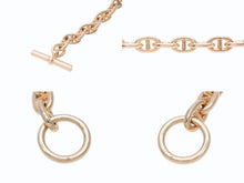 Load image into Gallery viewer, 新品同様 HERMES エルメス シェーヌダンクルPM ブレスレット フランス製 19コマ イエローゴールド 18k 58,5g 中古 4b003608