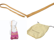 Load image into Gallery viewer, 極美品 LOUIS VUITTON ルイヴィトン バギーGM ショルダーバッグ 2WAY M95210 モノグラム デニム ピンク ゴールド金具 中古 4b003609