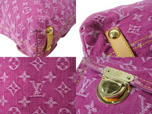 Load image into Gallery viewer, 極美品 LOUIS VUITTON ルイヴィトン バギーGM ショルダーバッグ 2WAY M95210 モノグラム デニム ピンク ゴールド金具 中古 4b003609