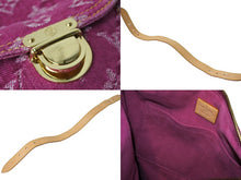 Load image into Gallery viewer, 極美品 LOUIS VUITTON ルイヴィトン バギーGM ショルダーバッグ 2WAY M95210 モノグラム デニム ピンク ゴールド金具 中古 4b003609