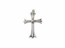 画像をギャラリービューアに読み込む, CHROME HEARTS クロムハーツ ラージ CHクロスペンダント Wベイル ペンダントヘッド 重量約40.5g スターリングシルバー 美品 中古 4b003610