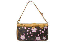 Load image into Gallery viewer, 極美品 LOUISVUITTON ルイヴィトン ポシェット アクセソワール アクセサリーポーチ M92006 モノグラム チェリーブロッサム 村上隆 中古 4b003611