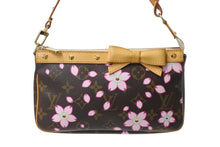 Load image into Gallery viewer, 極美品 LOUISVUITTON ルイヴィトン ポシェット アクセソワール アクセサリーポーチ M92006 モノグラム チェリーブロッサム 村上隆 中古 4b003611