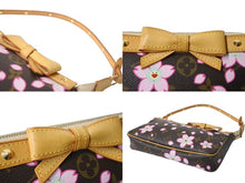 Load image into Gallery viewer, 極美品 LOUISVUITTON ルイヴィトン ポシェット アクセソワール アクセサリーポーチ M92006 モノグラム チェリーブロッサム 村上隆 中古 4b003611