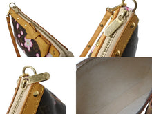 Load image into Gallery viewer, 極美品 LOUISVUITTON ルイヴィトン ポシェット アクセソワール アクセサリーポーチ M92006 モノグラム チェリーブロッサム 村上隆 中古 4b003611