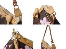 Load image into Gallery viewer, 極美品 LOUIS VUITTON ルイヴィトン ポシェット アクセソワール アクセサリーポーチ M92006 モノグラム チェリーブロッサム 村上隆 中古 4b003612