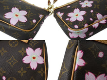 Load image into Gallery viewer, 極美品 LOUIS VUITTON ルイヴィトン ポシェット アクセソワール アクセサリーポーチ M92006 モノグラム チェリーブロッサム 村上隆 中古 4b003612
