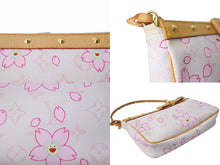 Load image into Gallery viewer, 極美品 LOUIS VUITTON ルイヴィトン ポシェット アクセソワール アクセサリーポーチ M92007 モノグラム チェリーブロッサム 村上隆 中古 4b003616