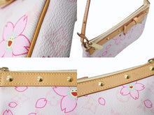 Load image into Gallery viewer, 極美品 LOUIS VUITTON ルイヴィトン ポシェット アクセソワール アクセサリーポーチ M92007 モノグラム チェリーブロッサム 村上隆 中古 4b003616