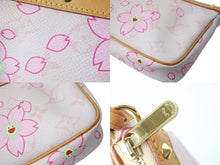 Load image into Gallery viewer, 極美品 LOUIS VUITTON ルイヴィトン ポシェット アクセソワール アクセサリーポーチ M92007 モノグラム チェリーブロッサム 村上隆 中古 4b003616