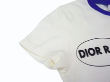 画像をギャラリービューアに読み込む, 極美品 Christian Dior クリスチャンディオール J'ADORE DIOR ジャドール 半袖Tシャツ 5E16155204 サイズ38 プリント ホワイト 中古 4b003618