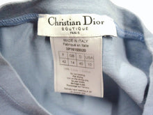 画像をギャラリービューアに読み込む, Christian Dior クリスチャンディオール J'ADORE DIOR ジャドール 半袖Tシャツ 3P16155020 サイズ42 ブルー 美品 中古 4b003619