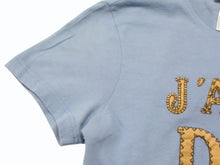 画像をギャラリービューアに読み込む, Christian Dior クリスチャンディオール J'ADORE DIOR ジャドール 半袖Tシャツ 3P16155020 サイズ42 ブルー 美品 中古 4b003619