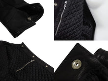 画像をギャラリービューアに読み込む, 極美品 CHROME HEARTS クロムハーツ カバーオール レザージャケット サイズL クロスボール スクロールラベルロゴ金具 ブラック 中古 4b003626