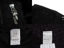 画像をギャラリービューアに読み込む, 極美品 CHROME HEARTS クロムハーツ カバーオール レザージャケット サイズL クロスボール スクロールラベルロゴ金具 ブラック 中古 4b003626