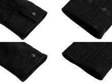 画像をギャラリービューアに読み込む, 極美品 CHROME HEARTS クロムハーツ カバーオール レザージャケット サイズL クロスボール スクロールラベルロゴ金具 ブラック 中古 4b003626