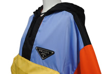 画像をギャラリービューアに読み込む, PRADA プラダ 20SS ナイロンアノラックジャケット SGB407 サイズS FRANK OCEAN着用 トライアングルロゴ マルチカラー 美品 中古 4b003628