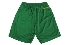 画像をギャラリービューアに読み込む, 新品未使用 CHROME HEARTS クロムハーツ ショートパンツ CHプリント メッシュ MESH VARSITY SHORTS RN♯97729 ナイロン グリーン イエロー サイズM 中古 4b003634