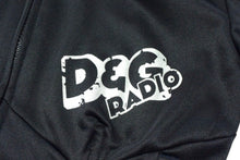 画像をギャラリービューアに読み込む, DOLCE&amp;GABBANA ドルチェアンドガッバーナ RADIO ジップアップ トラック ジャケット ブラック ナイロン ポリエステル サイズ40 美品 中古 4b003639