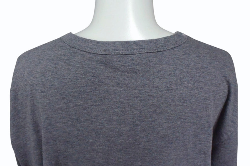 DOLCE&GDolce &amp; Gabbana KING &amp; QUEEN Logo Short-Sleeve T-Shirt, Gray/Red, Cotton, Size S, Excellent Condition, Used, Item Number: 4b003642