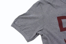 画像をギャラリービューアに読み込む, DOLCE&amp;GABBANA ドルチェアンドガッバーナ KING ＆ QUEEN ロゴ 半袖Ｔシャツ グレー レッド コットン G8HR8T サイズS 美品 中古 4b003642