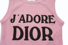 画像をギャラリービューアに読み込む, Christian Dior クリスチャンディオール J'ADORE DIOR ジャドール タンクトップ ノースリーブ 3E16155040 サイズ36 ピンク 美品 中古 4b003646