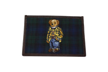 Load image into Gallery viewer, Polo by Ralph Lauren ポロバイラルフローレン ポロベア カードケース 定期入れ レザー ブラウン マルチカラー 美品 中古 4b003650