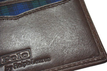 Load image into Gallery viewer, Polo by Ralph Lauren ポロバイラルフローレン ポロベア カードケース 定期入れ レザー ブラウン マルチカラー 美品 中古 4b003650
