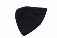 Load image into Gallery viewer, CHROME HEARTS クロムハーツ ホースシュー サーマル ビーニー ニット帽 U.S.A製 コットン ブラック サイズ23cm 美品 中古 4b003652