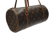 Load image into Gallery viewer, LOUIS VUITTON ルイヴィトン パピヨン26 ハンドバッグ M51386 モノグラム PVC レザー ブラウン ゴールド金具 美品 中古 4b003674
