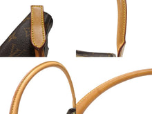 Load image into Gallery viewer, LOUIS VUITTON ルイヴィトン ルーピングMM ワンショルダーバッグ M51146 モノグラム PVC レザー ブラウン ゴールド金具 美品 中古 4b003678