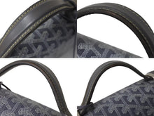 画像をギャラリービューアに読み込む, GOYARD ゴヤール ビジネスバッグ シープル フリーフケース グレー PVCレザー シルバー金具 美品 中古 4b003689