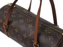 Load image into Gallery viewer, 極美品 LOUIS VUITTON ルイヴィトン パピヨン26 ハンドバッグ モノグラム M51366 筒型 モノグラムキャンバス ゴールド金具 ブラウン 中古 4b003690