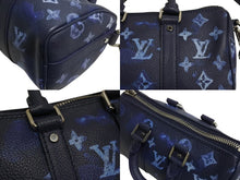 画像をギャラリービューアに読み込む, 極美品 LOUIS VUITTON ルイヴィトン ウォーターカラー モノグラム キーポルXS M57844 中古 4b003693