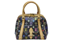 Load image into Gallery viewer, LOUIS VUITTON ルイヴィトン モノグラムマルチカラー プリシラ M40097 ハンドバッグ ノワール ブラック ゴールド金具 美品 中古 4b003694