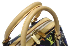 Load image into Gallery viewer, LOUIS VUITTON ルイヴィトン モノグラムマルチカラー プリシラ M40097 ハンドバッグ ノワール ブラック ゴールド金具 美品 中古 4b003694