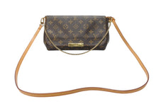 画像をギャラリービューアに読み込む, LOUIS VUITTON ルイヴィトン モノグラム フェイボリットMM ショルダーバッグ M40718 ブラウン ゴールド金具 美品 中古 4b003696