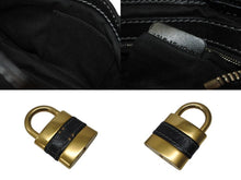 Load image into Gallery viewer, Chloe クロエ ハンドバッグ パディントン ワンショルダーバッグ ブラック レザー 7ESA02 ゴールド金具 美品 中古 4b003699