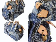 Load image into Gallery viewer, 極美品 LOUIS VUITTON ルイヴィトン スピーディ30 ハンドバッグ M95380 モノグラムデニム パッチワーク インディゴ 中古 4b003705