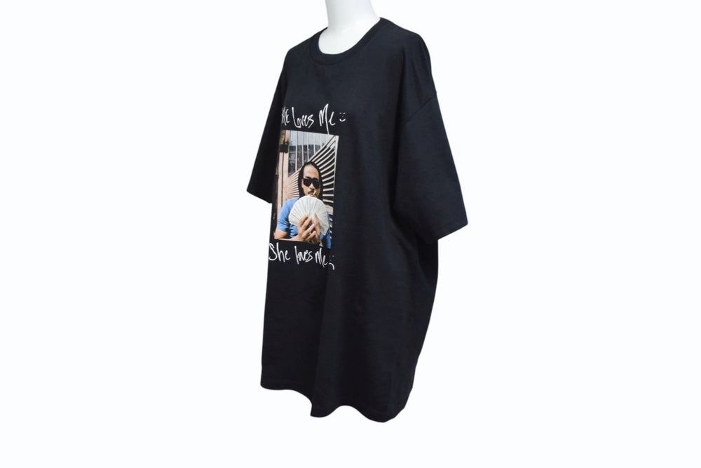 新品未使用 Supreme シュプリーム MAX B TEE マックス ビー 半袖Tシャツ サイズL フォトプリント ラッパー ハーレム 25SS 中古 4b003707