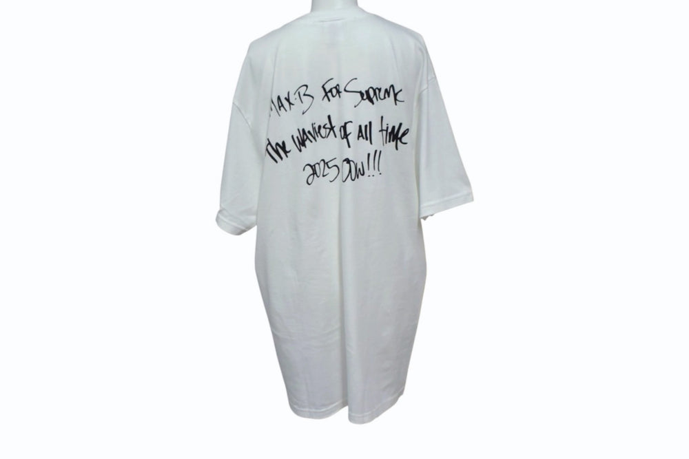 新品未使用 Supreme シュプリーム MAX B TEE マックス ビー 半袖Tシャツ サイズL フォトプリント ラッパー ハーレム 25SS 中古 4b003708