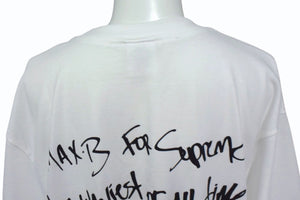 Brand new and unused Supreme MAX B TEE Short sleeve T-shirt Size L Photo print Rapper Harem 25SS Used 4b003708