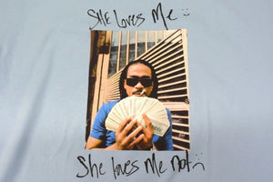 New and unused Supreme MAX B TEE Short sleeve T-shirt Size L Photo print Rapper Harem 25SS Used 4b003709