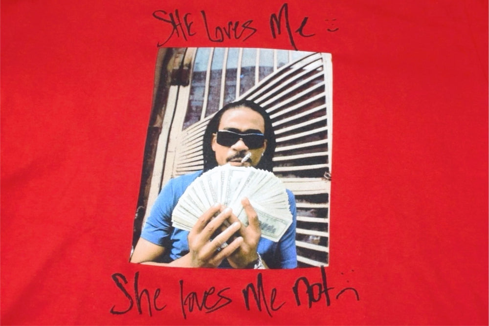 新品未使用 Supreme シュプリーム MAX B TEE マックス ビー 半袖Tシャツ サイズL フォトプリント ラッパー ハーレム 25SS 中古 4b003710