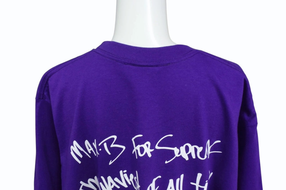 新品未使用 Supreme シュプリーム MAX B TEE マックス ビー 半袖Tシャツ サイズL フォトプリント ラッパー ハーレム 25SS 中古 4b003711