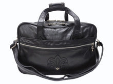 Load image into Gallery viewer, CHROME HEARTS クロムハーツ ダイパーバッグ BSフレア 2WAYバッグ マザーバック レザー シルバー925 ブラック 美品 中古 4b003716