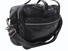 Load image into Gallery viewer, CHROME HEARTS クロムハーツ ダイパーバッグ BSフレア 2WAYバッグ マザーバック レザー シルバー925 ブラック 美品 中古 4b003716