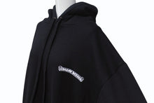 画像をギャラリービューアに読み込む, 極美品 CHROMEHEARTS クロムハーツ セントバース限定バックホースシュープリントパーカー ブラック ホワイト レッド サイズL 中古 4b003720