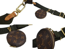 画像をギャラリービューアに読み込む, LOUIS VUITTON ルイヴィトン モノグラム ミュルティポシェット アクセソワール カーキ ショルダーバッグ M44813 美品 中古 4b003725